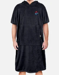 Palm Edition - Surf Poncho - Black