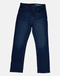 Straight Dark Jeans - front