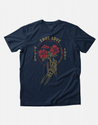True Love - Blk - tshirt