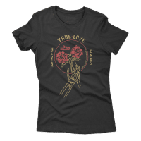 True Love - Wmns - Blk - tshirt