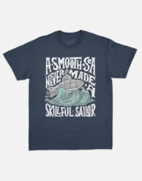 A Smooth Sea - Tshirt - Navy