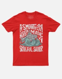 A Smooth Sea - Tshirt - Red