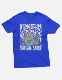 A Smooth Sea - Tshirt - Royal