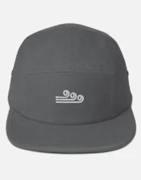 Hat - 5 Panel Camper - Gray - Front