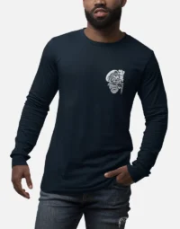 The Captain - Long Sleeve Tshirt - Navy